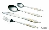West Supply Of Stainless Steel Utensils, Cutlery Flat, Metal Food Knife And Fork